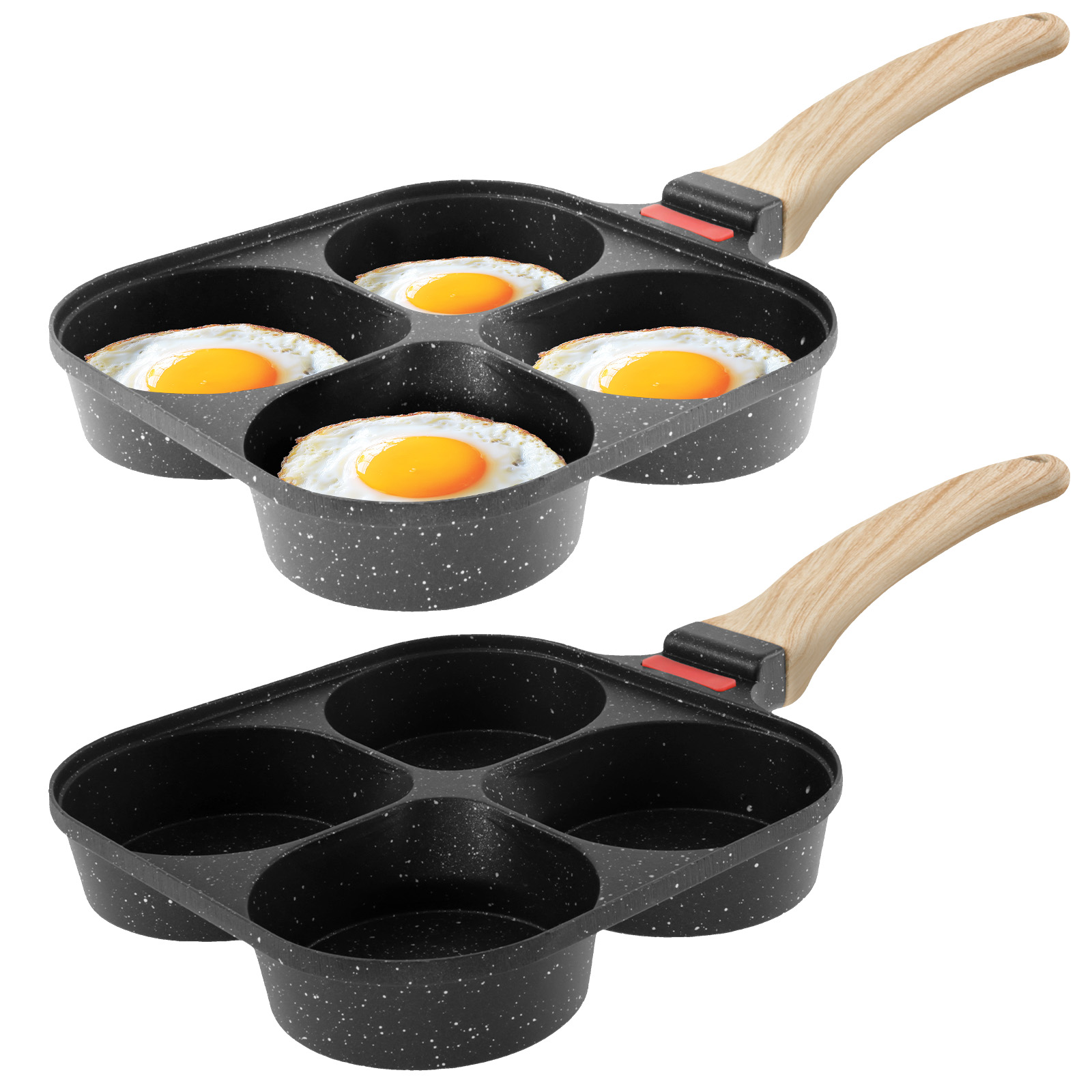 Mini Pancake Griddle - Yumurta Kızartma Tavası Yapışmaz Krep Tavaları