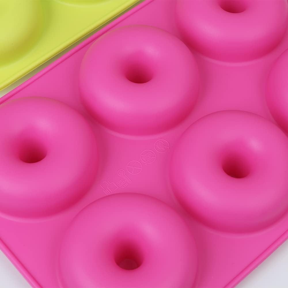 Donut Mold Silicone - Donut Tavası Silikon Pişirme Kalıbı, Sadece