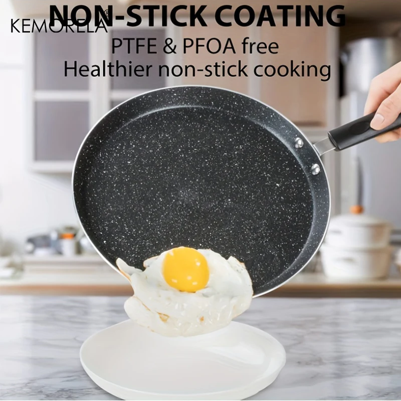 Mini Pancake Griddle - Yapışmaz Tava 18/22/26CM Kahvaltılık Krep Yumurta