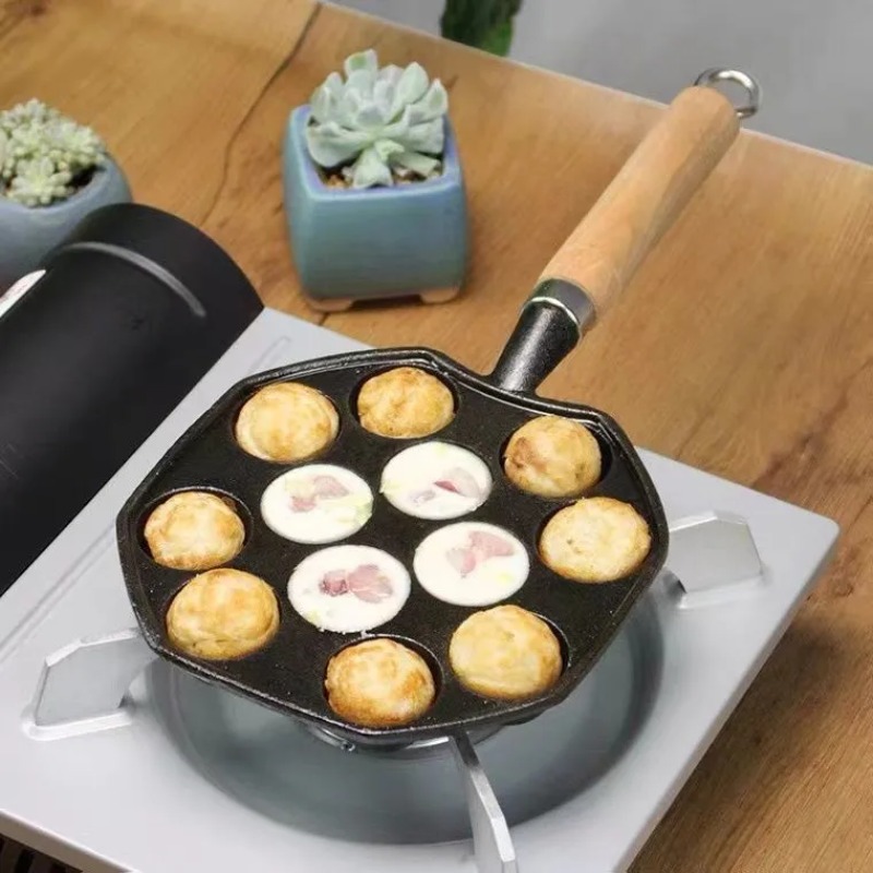 Pişirme Takoyaki Pan 14 delik  - Takoyaki Grill Plate incelemesi ve fiyatı