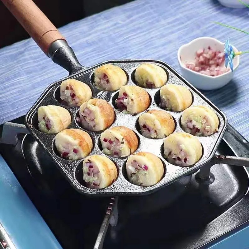 Pişirme Takoyaki Pan 14 delik  - Takoyaki Grill Plate incelemesi ve fiyatı