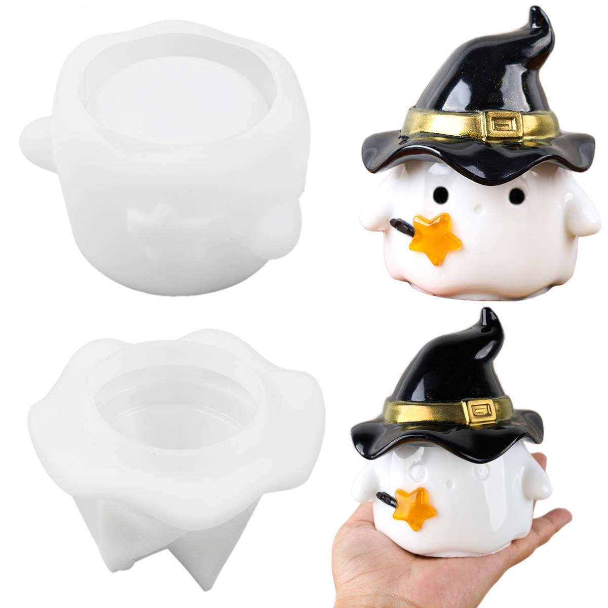 Şapka Hayalet Mum Kavanoz sili - Potsticker Mold incelemesi ve fiyatı