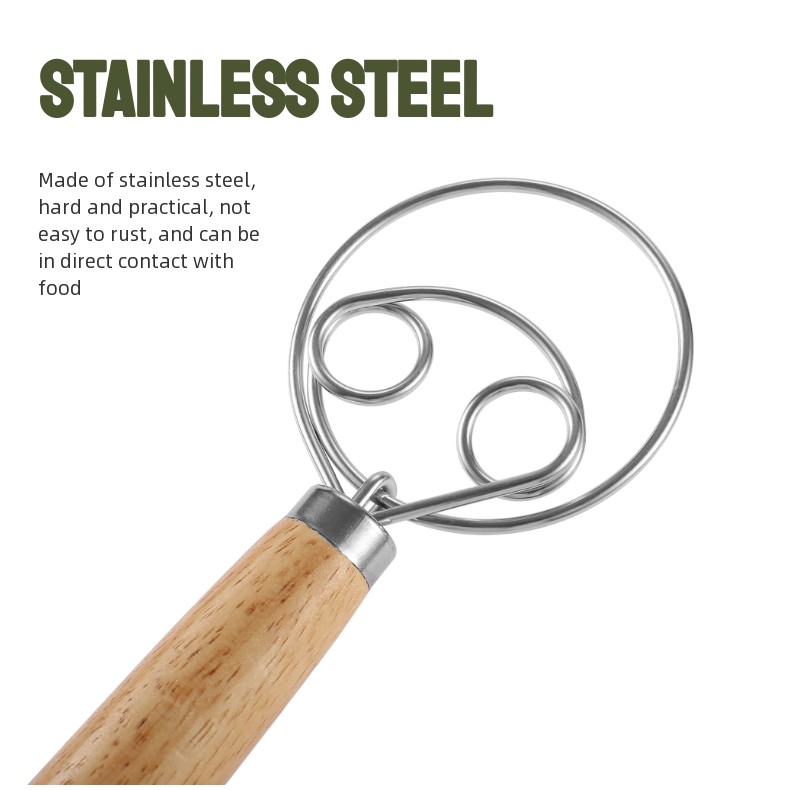 304 Paslanmaz Çelik Hamur Çırp - Danish Pancake Pan incelemesi ve fiyatı
