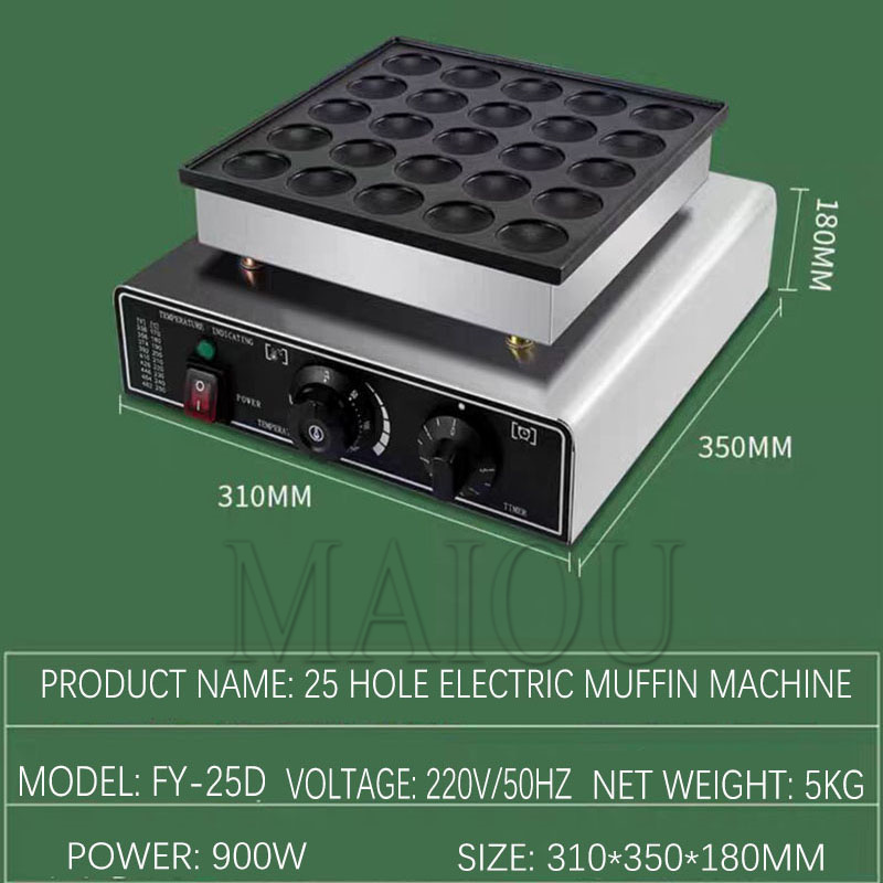 25 Delikli Elektrikli Waffle M - Mini Pancake Griddle incelemesi ve fiyatı
