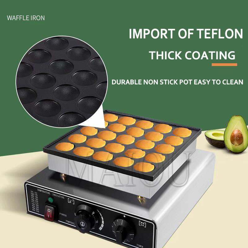 25 Delikli Elektrikli Waffle M - Mini Pancake Griddle incelemesi ve fiyatı