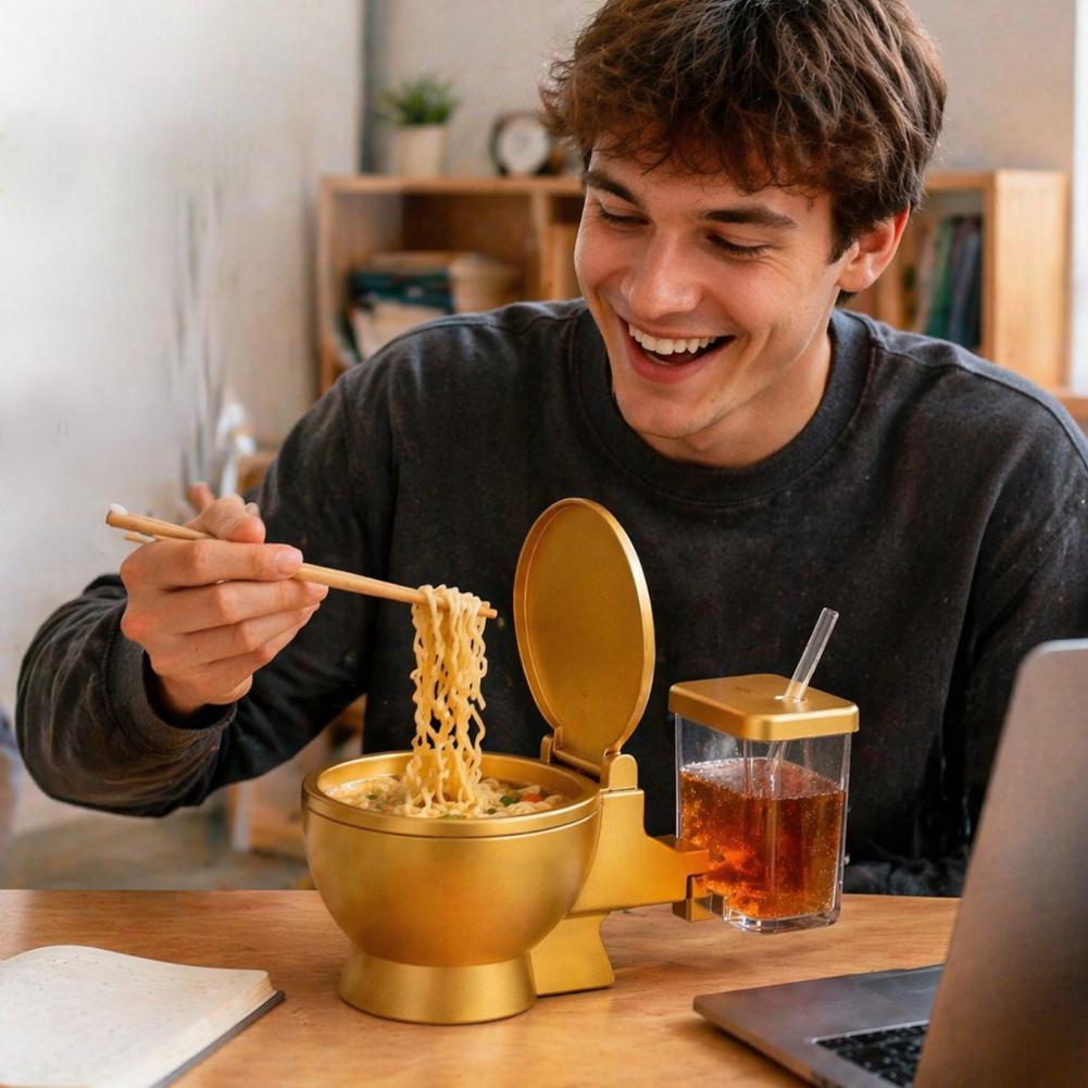 Tuvalet Şeklinde Ramen Kase Se - Dim Sum Basket incelemesi ve fiyatı